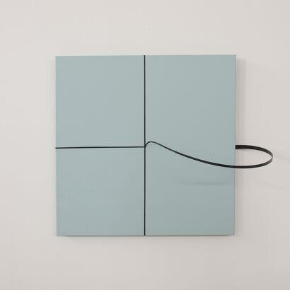 Excesses (distortions, quadrants) - a Paint Artowrk by Antonella Bergamin